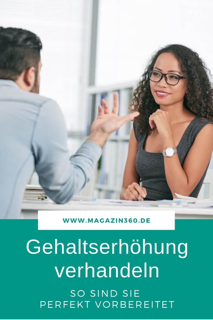 Gehaltserhöhung verhandeln - So sind sie perfekt vorbereitet auf das Mitarbeitergespräch