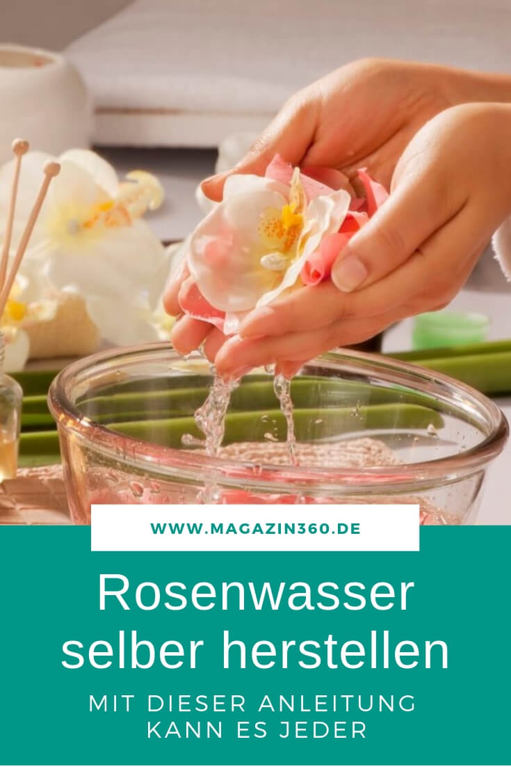 Rosenwasser selber herstellen - Mit dieser Anleitung kann es jeder