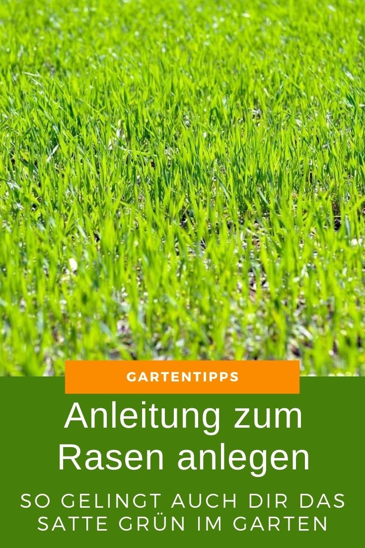 Anleitung zum Rasen anlegen - So gelingt auch dir das satte Grün in deinem Garten